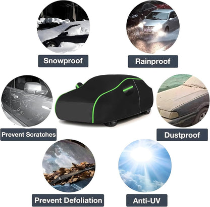 Car Cover for BYD All Model,Waterproof,UV-Resistant,dust-Proof,Breathable.