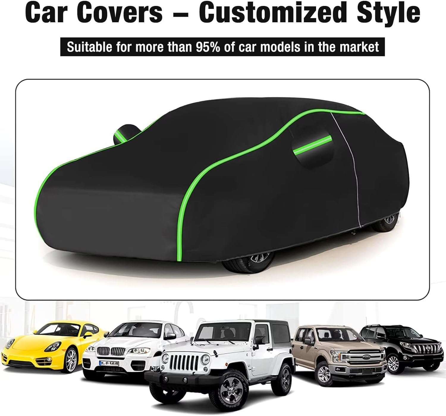 Car Cover for BYD All Model,Waterproof,UV-Resistant,dust-Proof,Breathable.