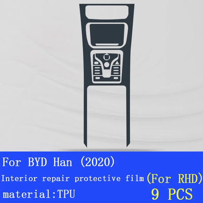 Car Tempered Glass Film For Byd HAN