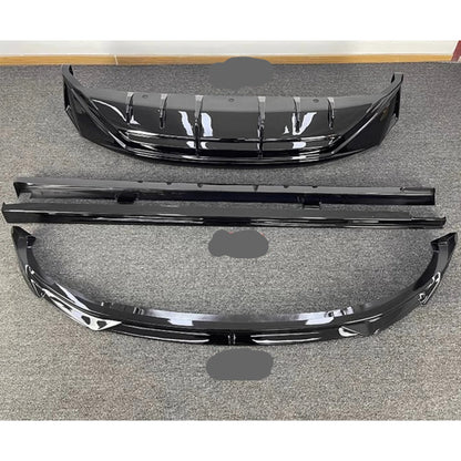 Body kit for ZEEKR X 2023-2024 upgrade Sport style Auto small surround Front lip Side skirt Rear lip