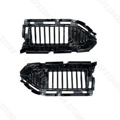 Car Black Front Bumper Lower Mesh Grille For SAIC MG 4 EV Mulan 2022 2023.