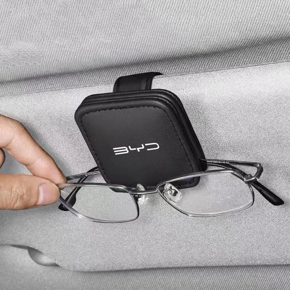 Car Sunglass Holder Glasses Storage Clip For BYD