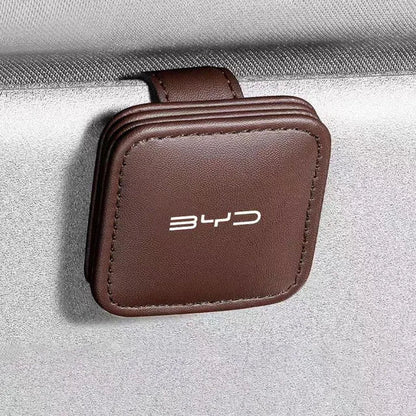 Car Sunglass Holder Glasses Storage Clip For BYD