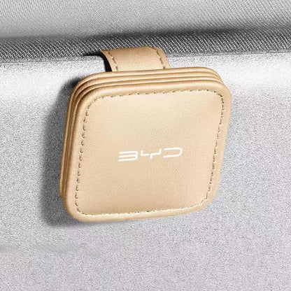 Car Sunglass Holder Glasses Storage Clip For BYD