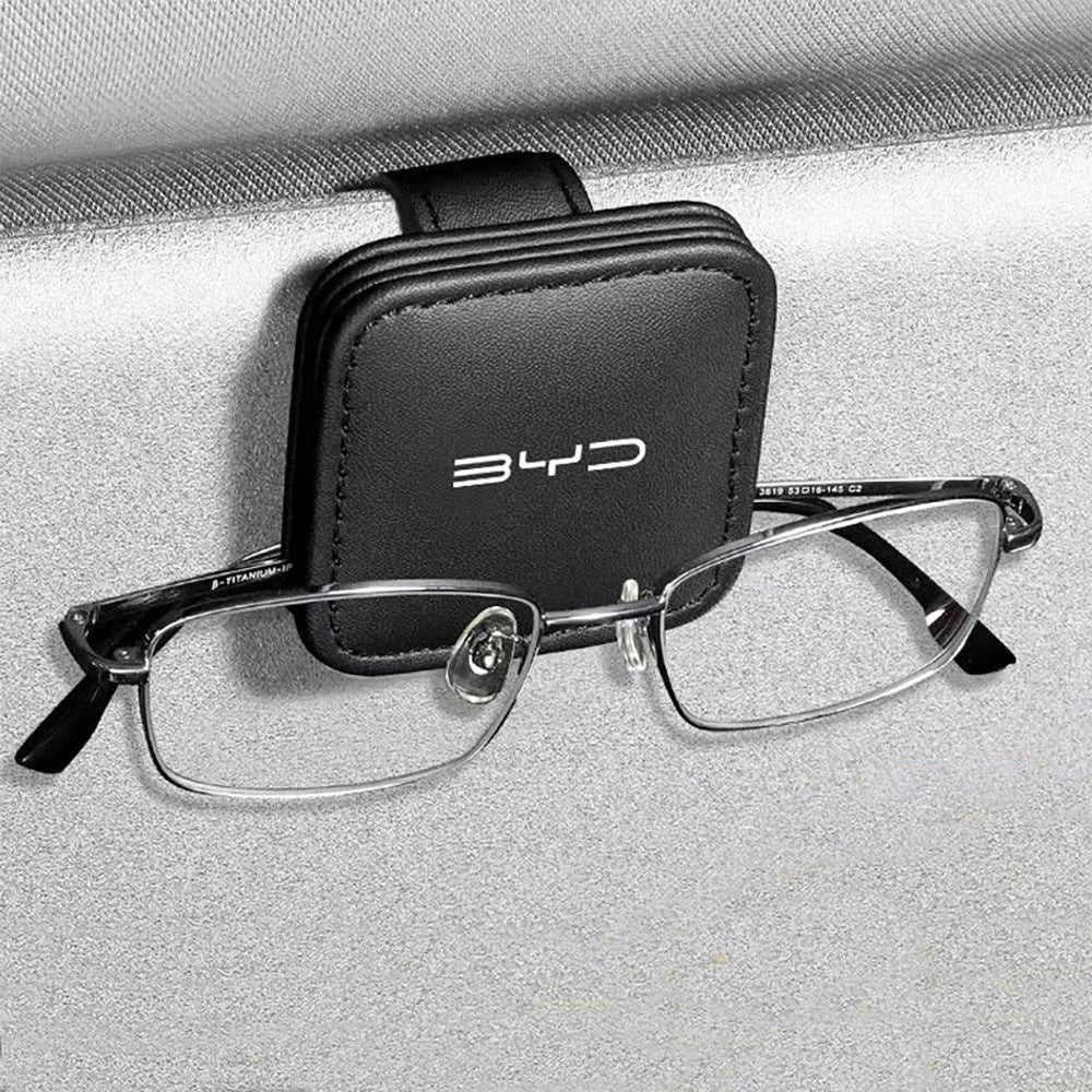 Car Sunglass Holder Glasses Storage Clip For BYD
