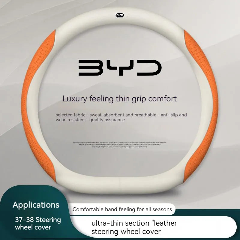 Car-Steering-Wheel-Cover-Carbon-Texture-Auto-Parts-For-BYD-Atto-3-Act-Seal-Tang-F31-1