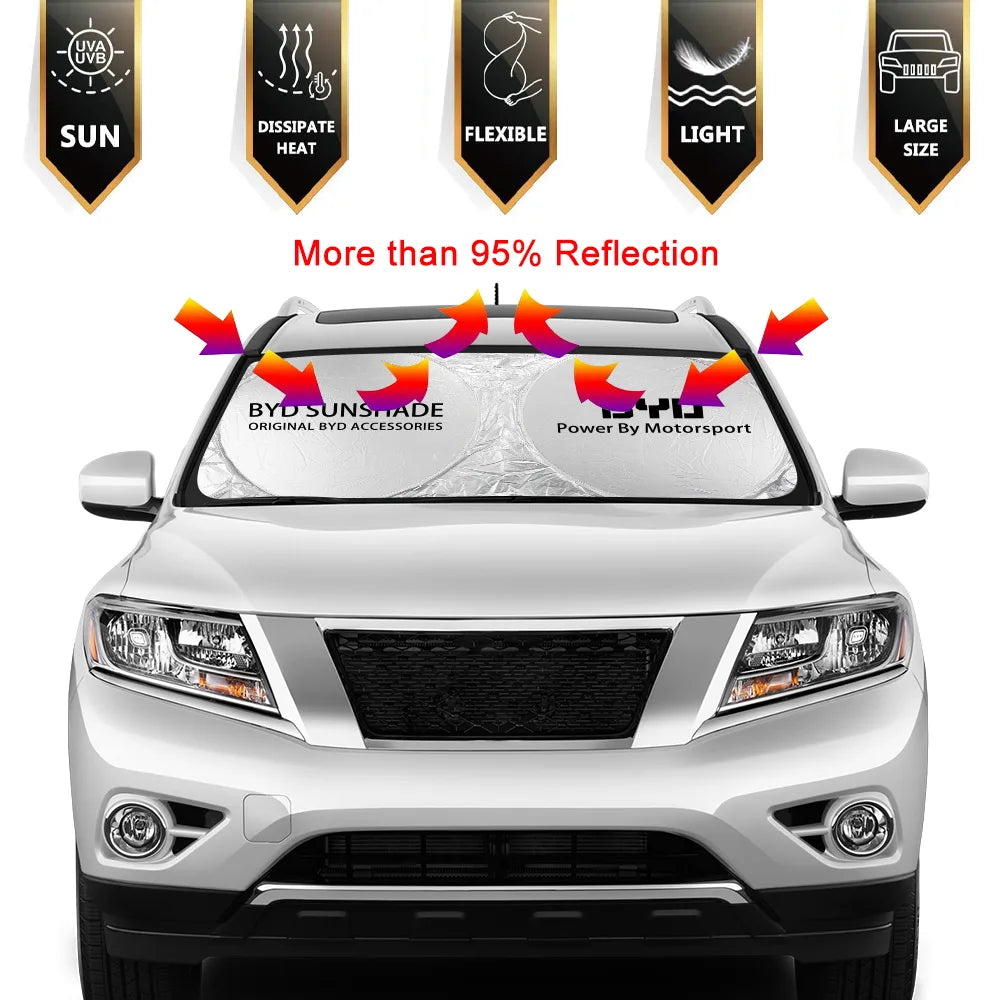 Car Windshield Sunshade Cover For BYD Car All Model