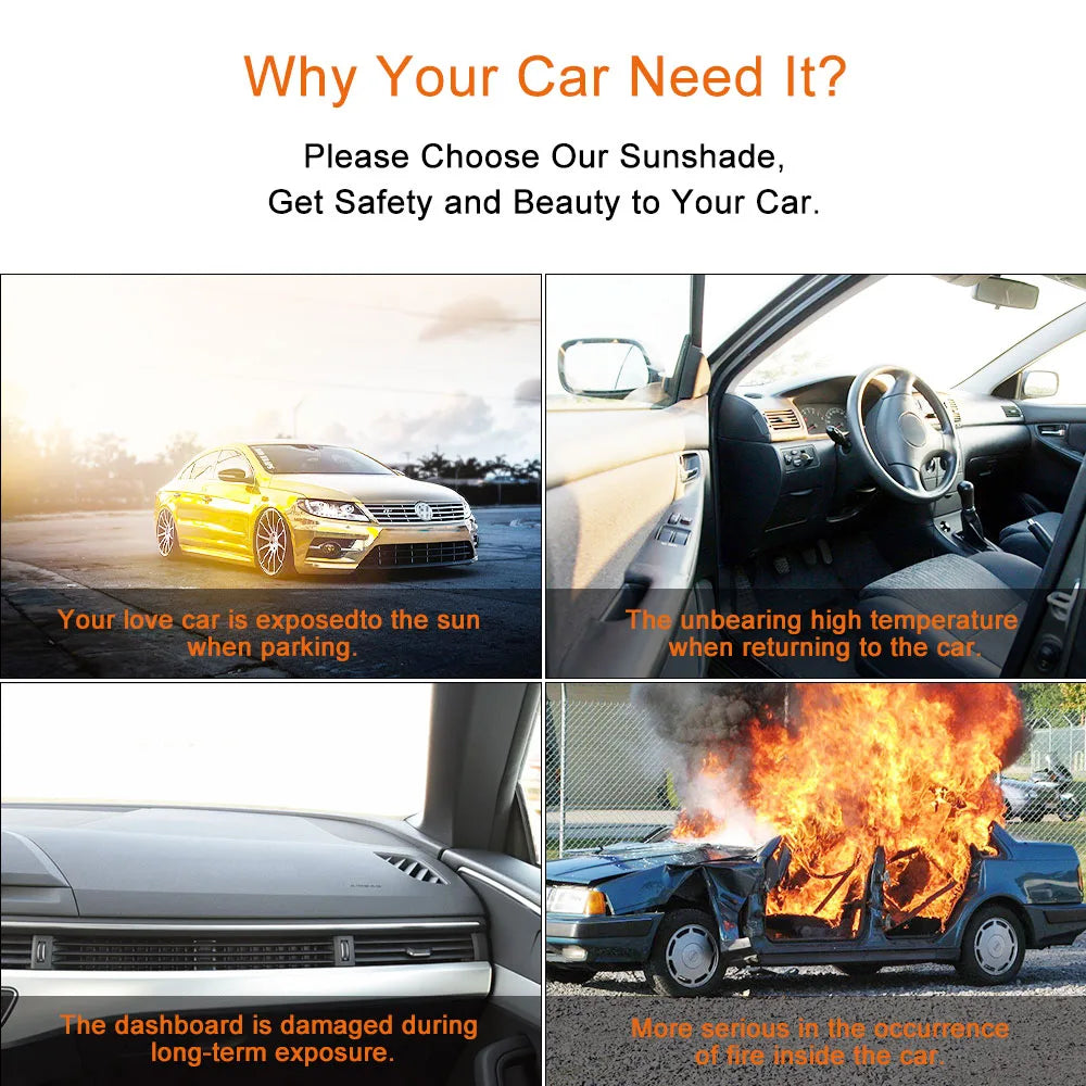 Car Windshield Sunshade Cover For BYD Car All Model