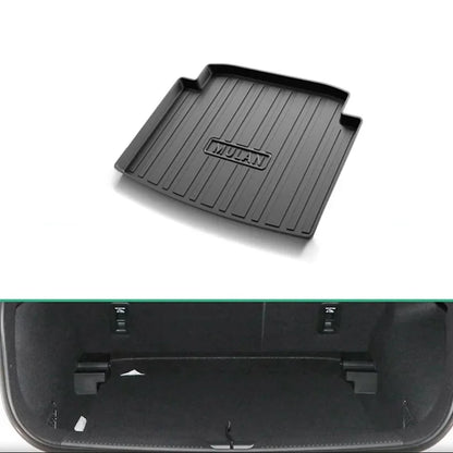 Carpet Rubber Car Boot Cargo  for MG 4 MG4 MuLan EV EH32 2022 2023 2024