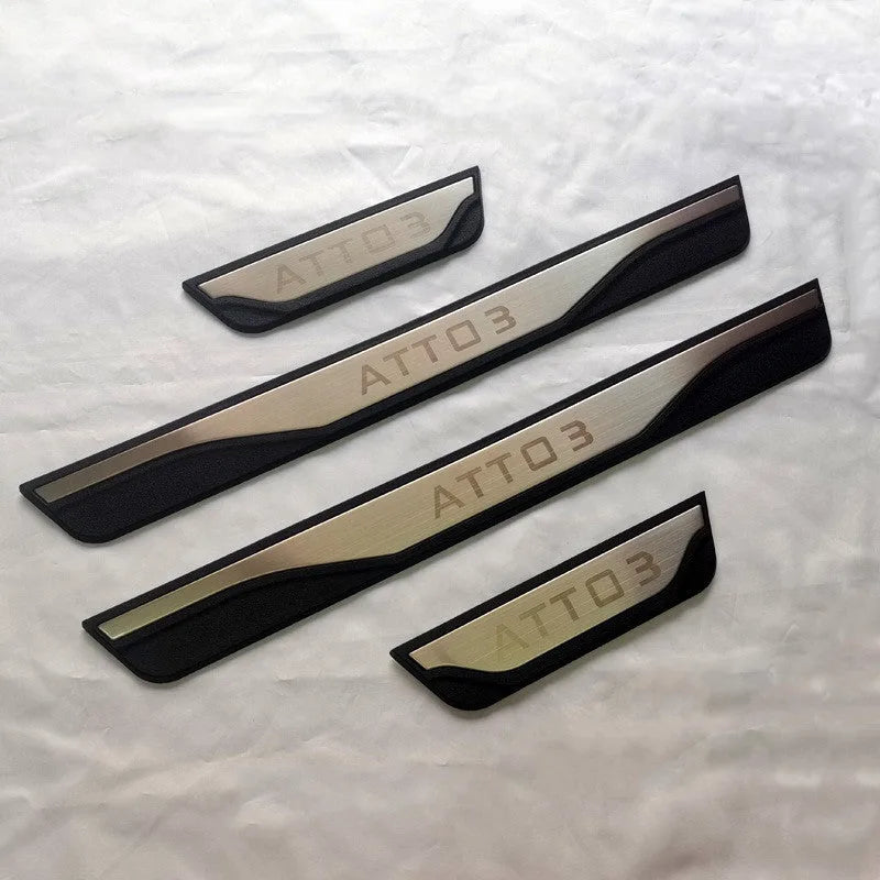 4 Pcs Car Door Sill Protector For BYD ATTO 3