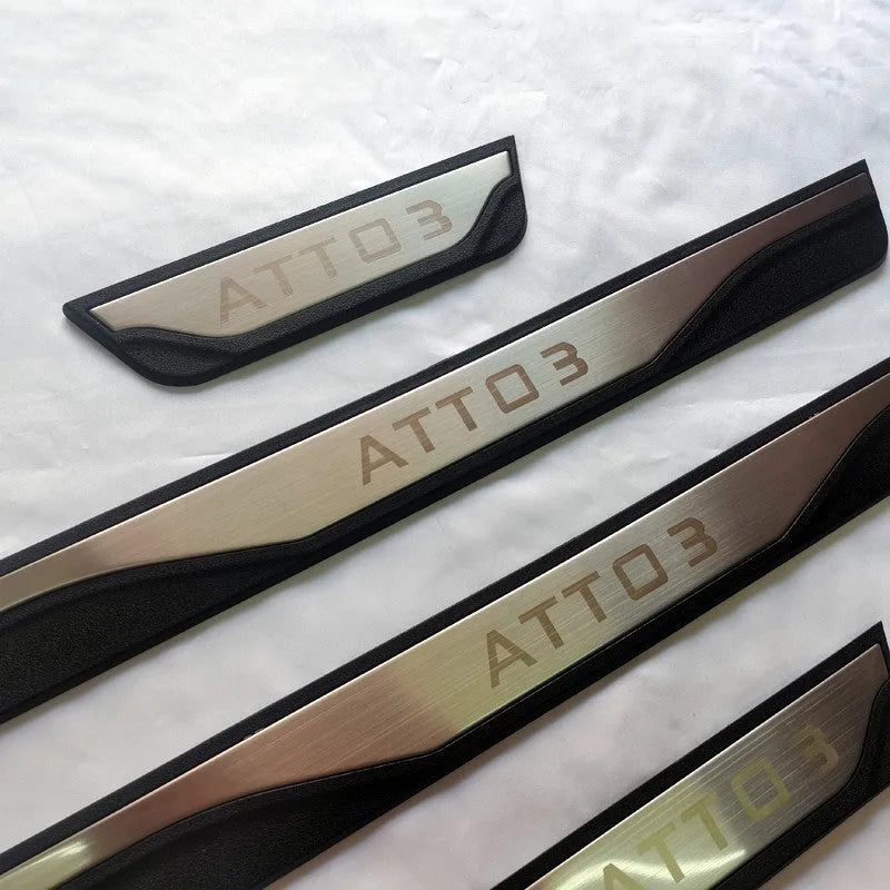 4 Pcs Car Door Sill Protector For BYD ATTO 3