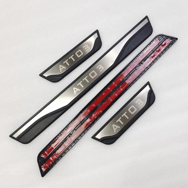 4 Pcs Car Door Sill Protector For BYD ATTO 3