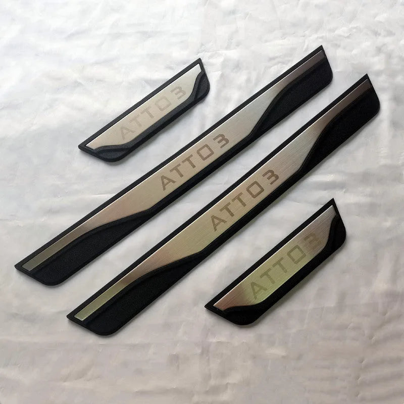 4 Pcs Car Door Sill Protector For BYD ATTO 3