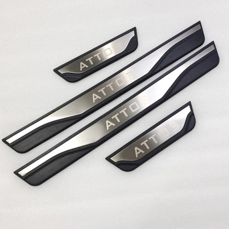 4 Pcs Car Door Sill Protector For BYD ATTO 3