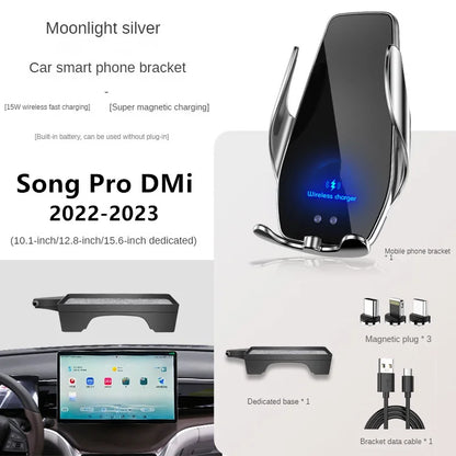 BYD Song Pro Car Phone Holder with Wireless Charger