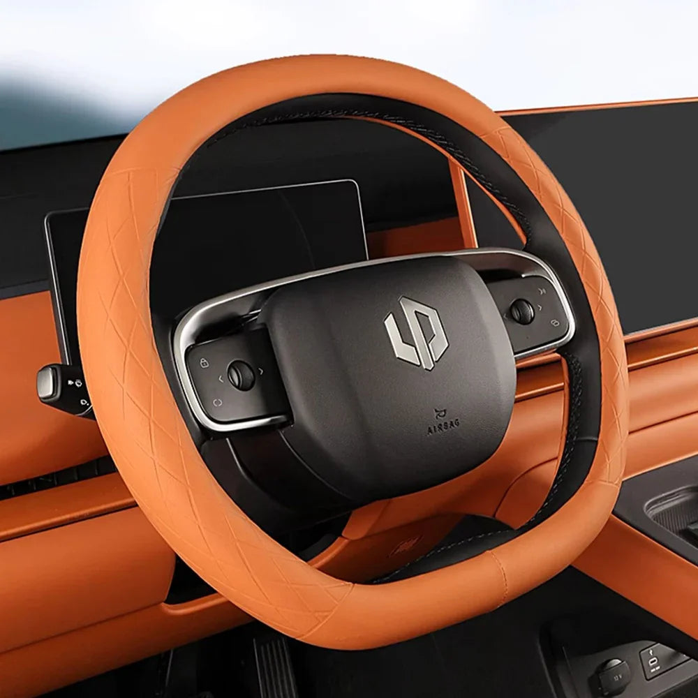 Leapmotor C10 Leather Steering Wheel Cover - Leapmotor Accessories