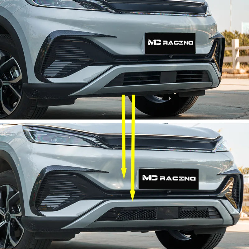 Mesh Front Lower Grille Bumper Grill for BYD Atto 3