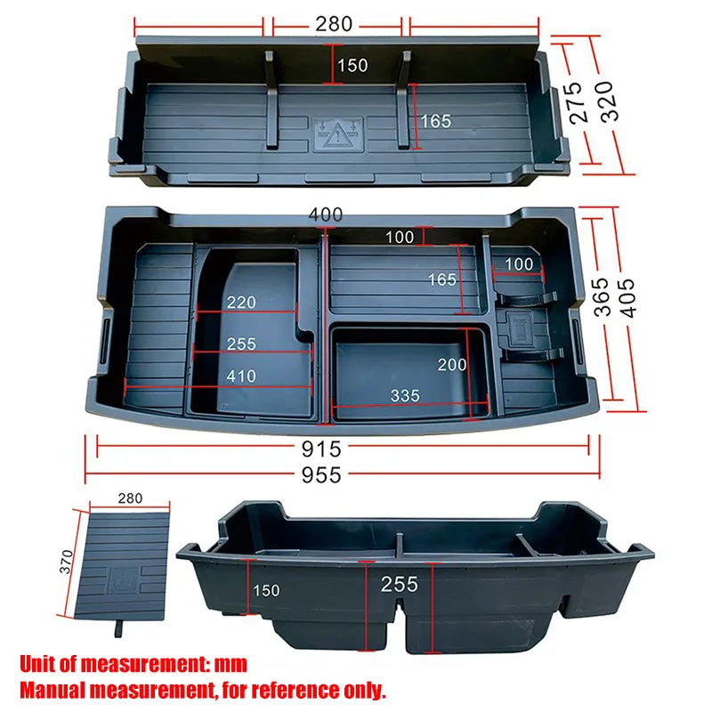 BYD ATTO 3 Rear Trunk Organizer Box