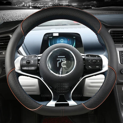 BYD Atto3 Dolphin Microfiber Leather Steering Wheel Covers