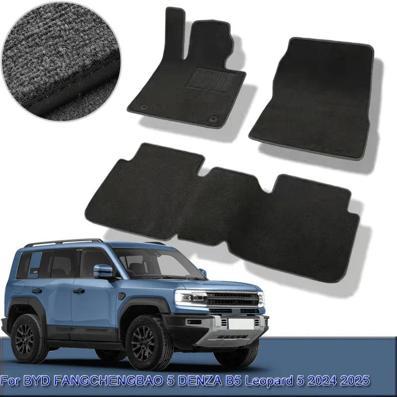 RHD BYD DENZA B5 Leopard 5 Custom Car Floor Mats