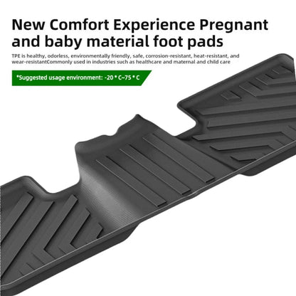 MG4 EV/MG MULAN 2022 2023 2024 Floor Mats All Weather RHD Waterproof Non-slip Car Floor Mats Cargo Liner