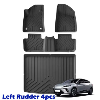 MG4 EV/MG MULAN 2022 2023 2024 Floor Mats All Weather RHD Waterproof Non-slip Car Floor Mats Cargo Liner