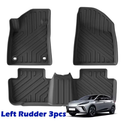 MG4 EV/MG MULAN 2022 2023 2024 Floor Mats All Weather RHD Waterproof Non-slip Car Floor Mats Cargo Liner