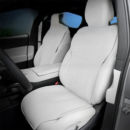 Funda de cojín para asiento de coche Xiaopeng G6 Xpeng G6 2023 2024, de cuero napa transpirable 