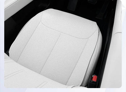 Funda de cojín para asiento de coche Xiaopeng G6 Xpeng G6 2023 2024, de cuero napa transpirable 