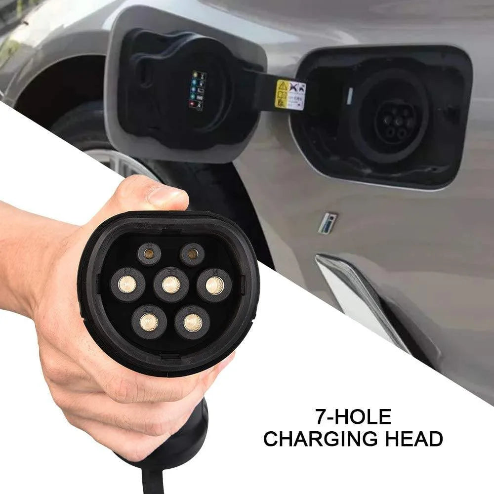 TYPE 2 EV Charger 32A 240V 23ft Charging Cable Portable Plug-in EVSE NEMA 14-50 for BYD All Model