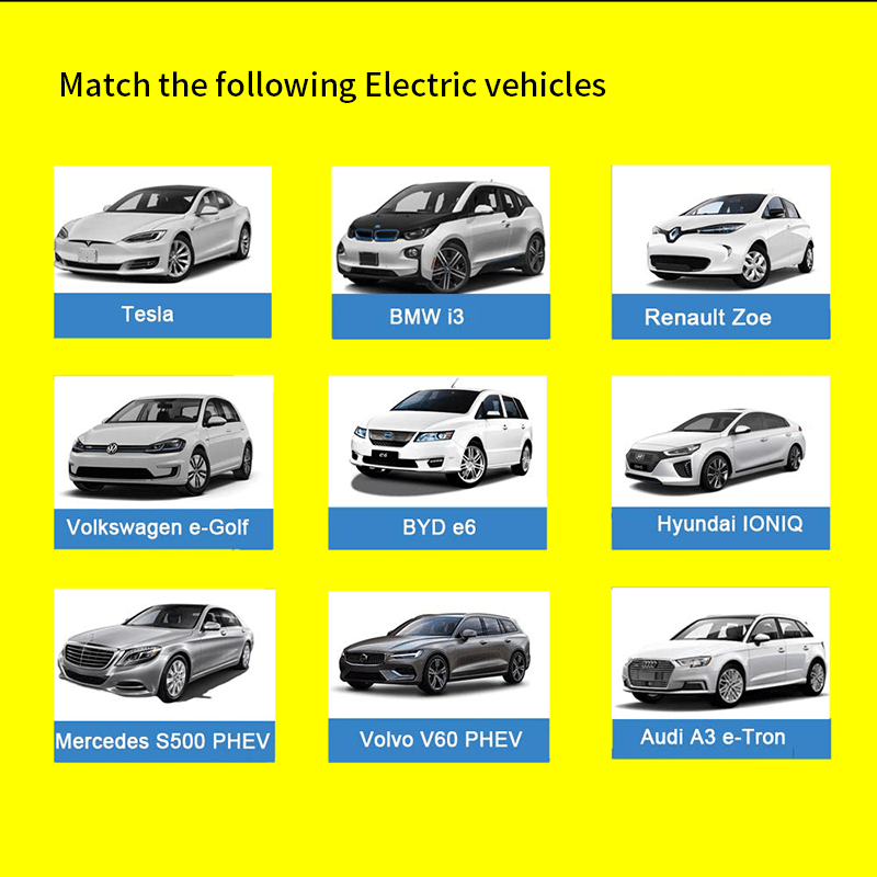 TYPE 2 EV Charger 32A 240V 23ft Charging Cable Portable Plug-in EVSE NEMA 14-50 for BYD All Model