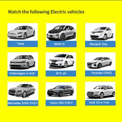 TYPE 2 EV Charger 32A 240V 23ft Charging Cable Portable Plug-in EVSE NEMA 14-50 for BYD All Model
