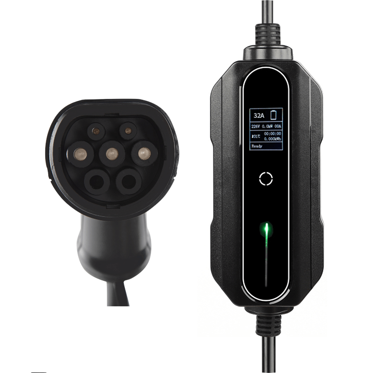 TYPE 2 EV Charger 32A 240V 23ft Charging Cable Portable Plug-in EVSE NEMA 14-50 for BYD All Model