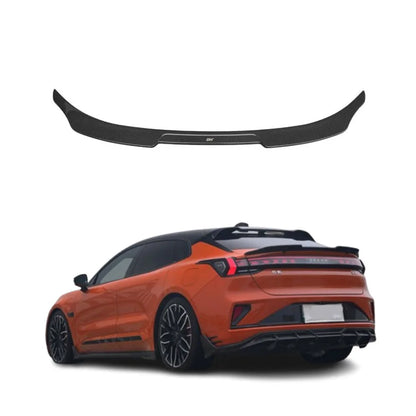High quality Body kit for 21-24 Zeekr 001 upgrade Carbon fiber Spoiler Perfect car accessories for zeekr 001 Tail wing Spoiler.