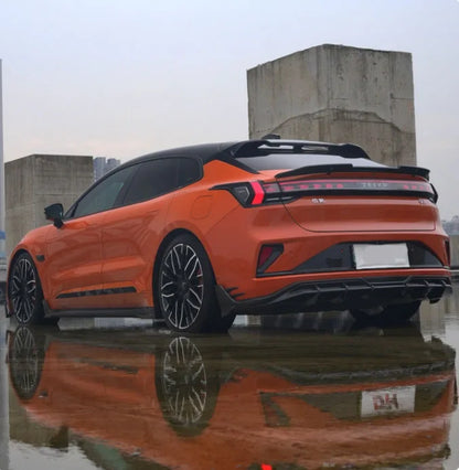 High quality Body kit for 21-24 Zeekr 001 upgrade Carbon fiber Spoiler Perfect car accessories for zeekr 001 Tail wing Spoiler.