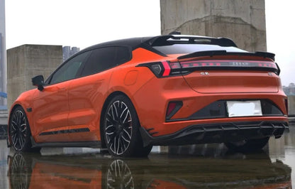 High quality Body kit for 21-24 Zeekr 001 upgrade Carbon fiber Spoiler Perfect car accessories for zeekr 001 Tail wing Spoiler.