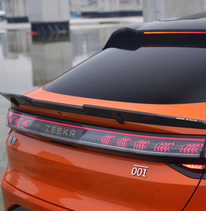 High quality Body kit for 21-24 Zeekr 001 upgrade Carbon fiber Spoiler Perfect car accessories for zeekr 001 Tail wing Spoiler.