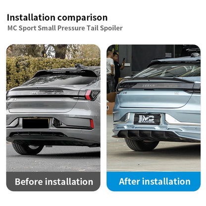 MC Racing Trunk Spoiler For ZEEKR 001 2021 2022 2023 EV MC Small Pressure Rear Wing