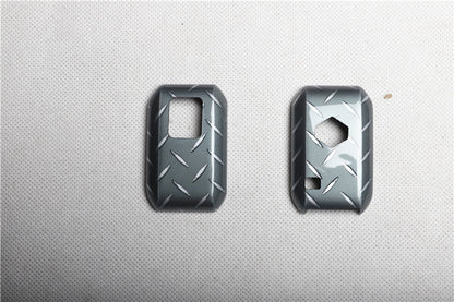 RHD 18-25 Jimny JB64 Interior Modification Carbon Fiber Pattern Rearview Mirror Cover Gear Shift Knob Trim