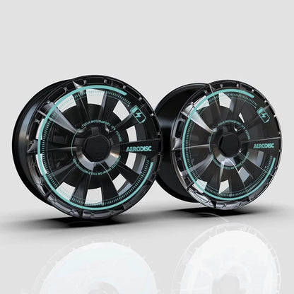 Full Wheel Covers Compatible with Tesla Model 3 & Model Y (18–20 in) – UV-Printed Full Wheel Cover – Lotus – Set of 4