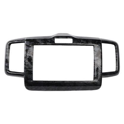 RHD Freed GB3 Interior Modification Carbon Fiber-Style Steering Wheel and Center Console Trim