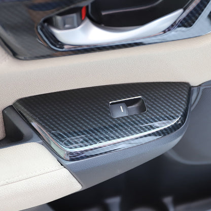RHD 20-21 Honda HR-V BREEZE Interior Modification Peach Wood Carbon Fiber Pattern Air Vent, Center Console, and Gear Shift Decorative Trim