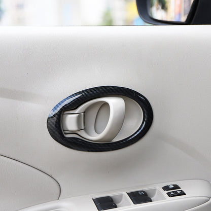 RHD 2014-2016 Sunny Carbon Fiber Window Switch Panel Interior Trim Decoration