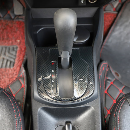 RHD 15-19 Honda City Carbon Fiber Gear Shift Lift Switch Trim