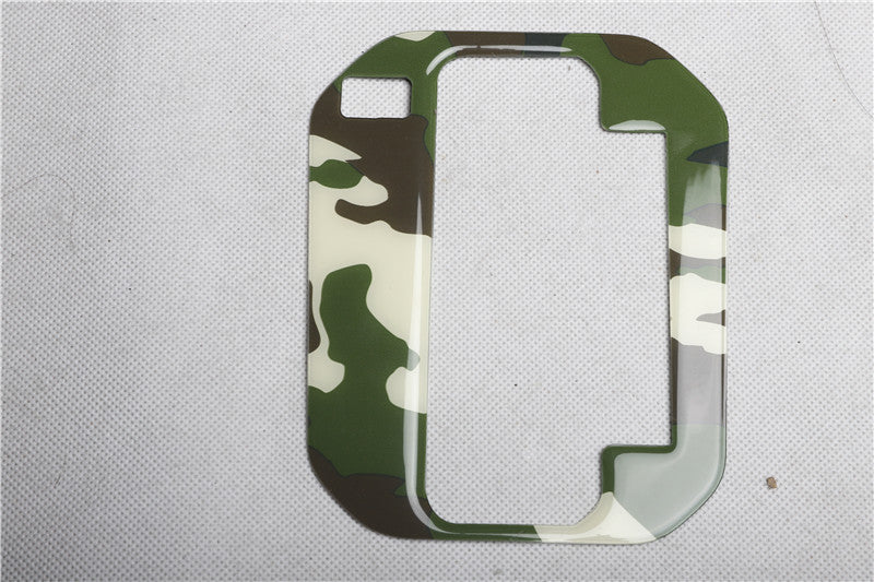 RHD 18-25 Jimny JB64 Interior Modification Carbon Fiber Pattern Rearview Mirror Cover Gear Shift Knob Trim