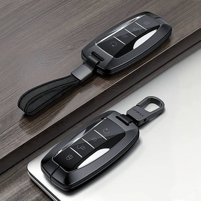 Aluminum Alloy Car Key Case for BYD Car
