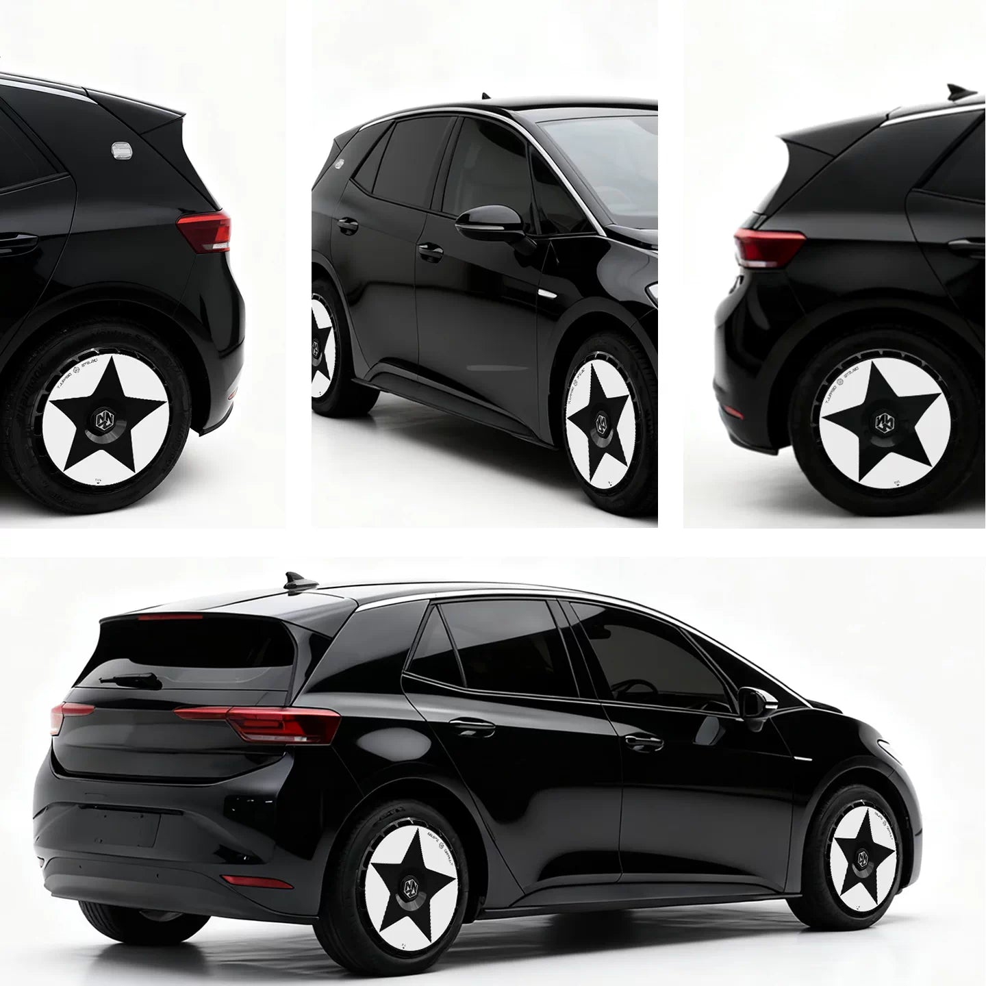 Full Wheel Covers Compatible with Volkswagen ID Series, Golf & CC (16–21 in) – product view
