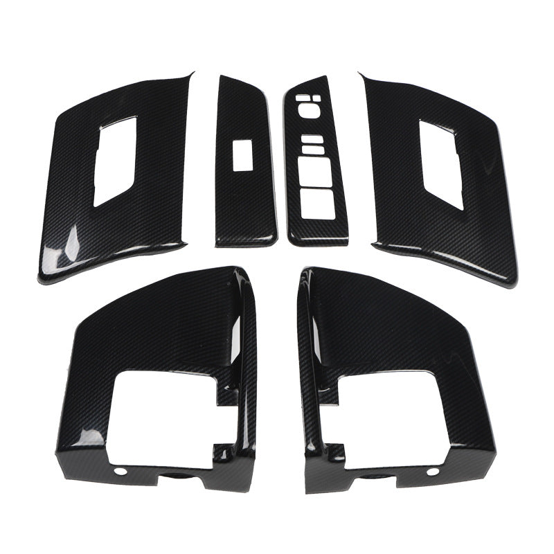 RHD VOXY/NOAH ZZR70 Carbon Fiber and Rosewood Dashboard Trim Kit