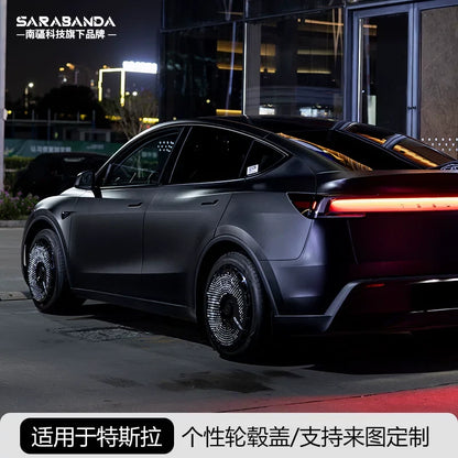 Full Wheel Covers Compatible with Tesla Model 3 & Model Y (18–20 in) – product view