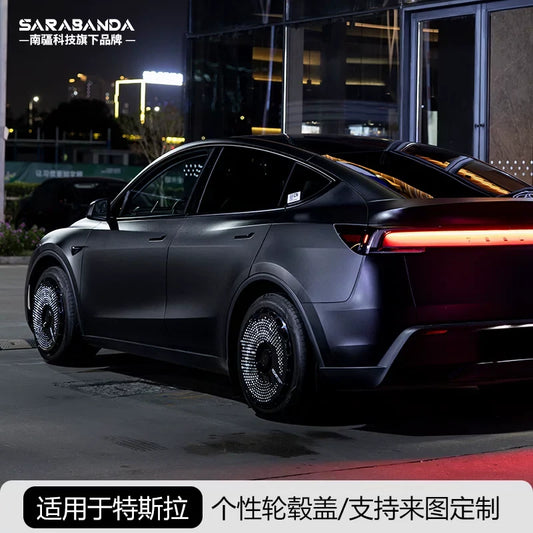 Full Wheel Covers Compatible with Tesla Model 3 & Model Y (18–20 in) – product view